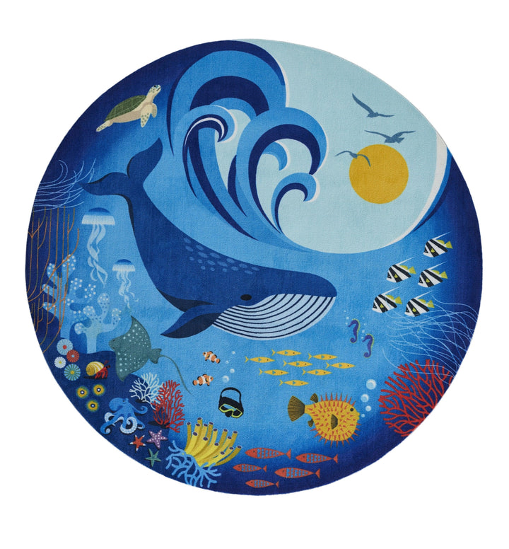 American Home Furniture Momeni Playground Ocean Rug