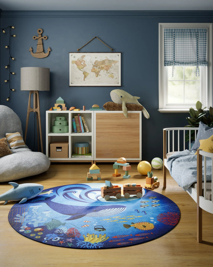 American Home Furniture Momeni Playground Ocean Rug