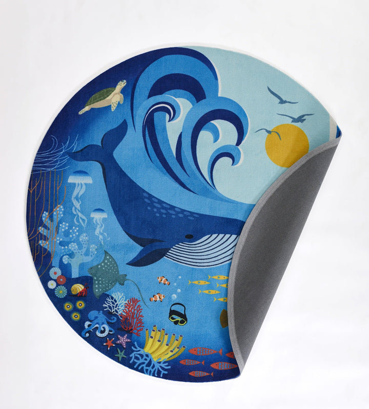 American Home Furniture Momeni Playground Ocean Rug