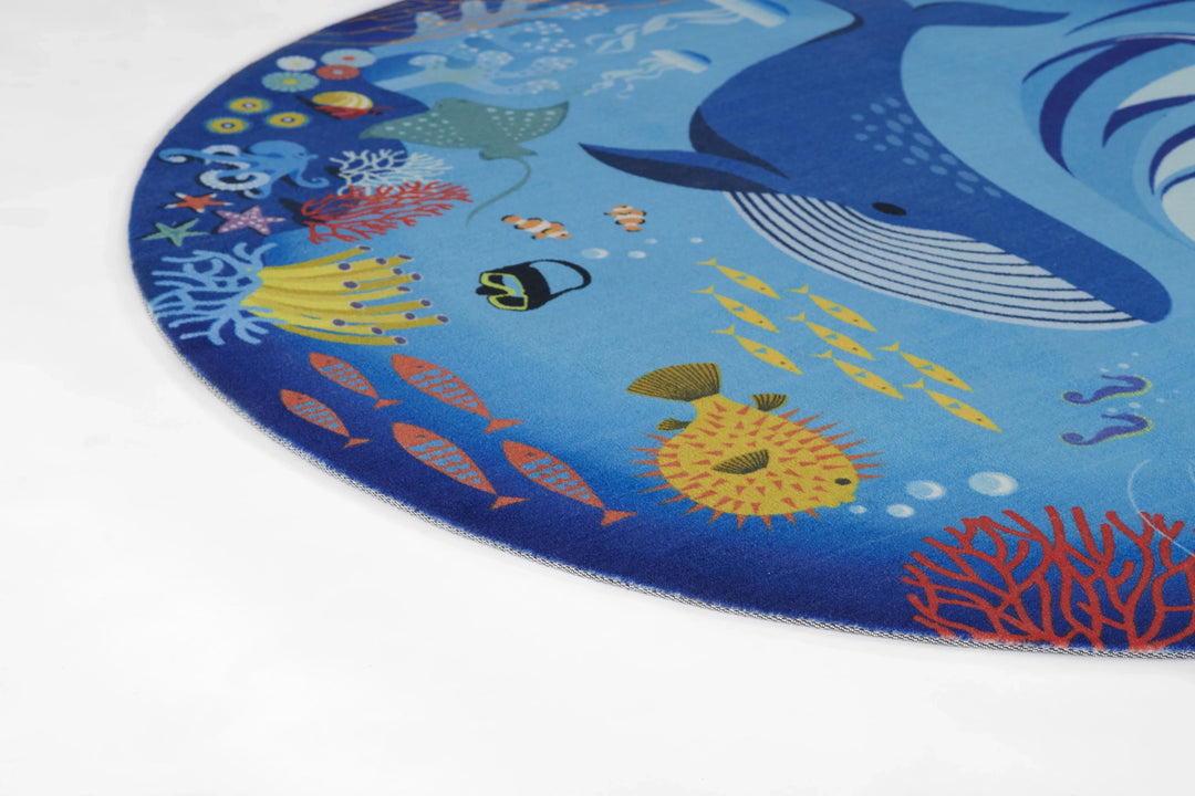 American Home Furniture Momeni Playground Ocean Rug