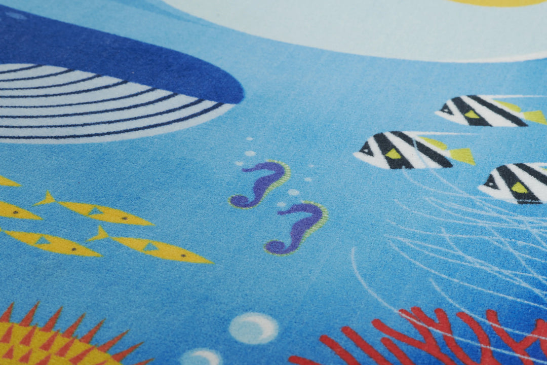 American Home Furniture Momeni Playground Ocean Rug