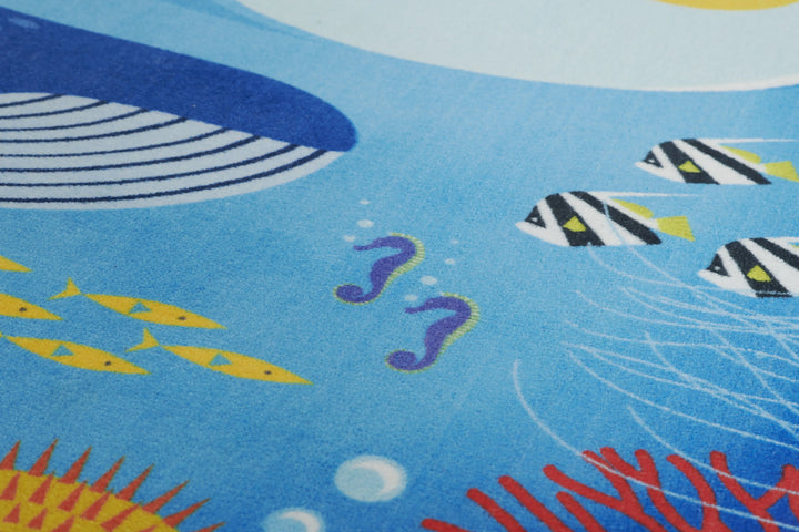 American Home Furniture Momeni Playground Ocean Rug