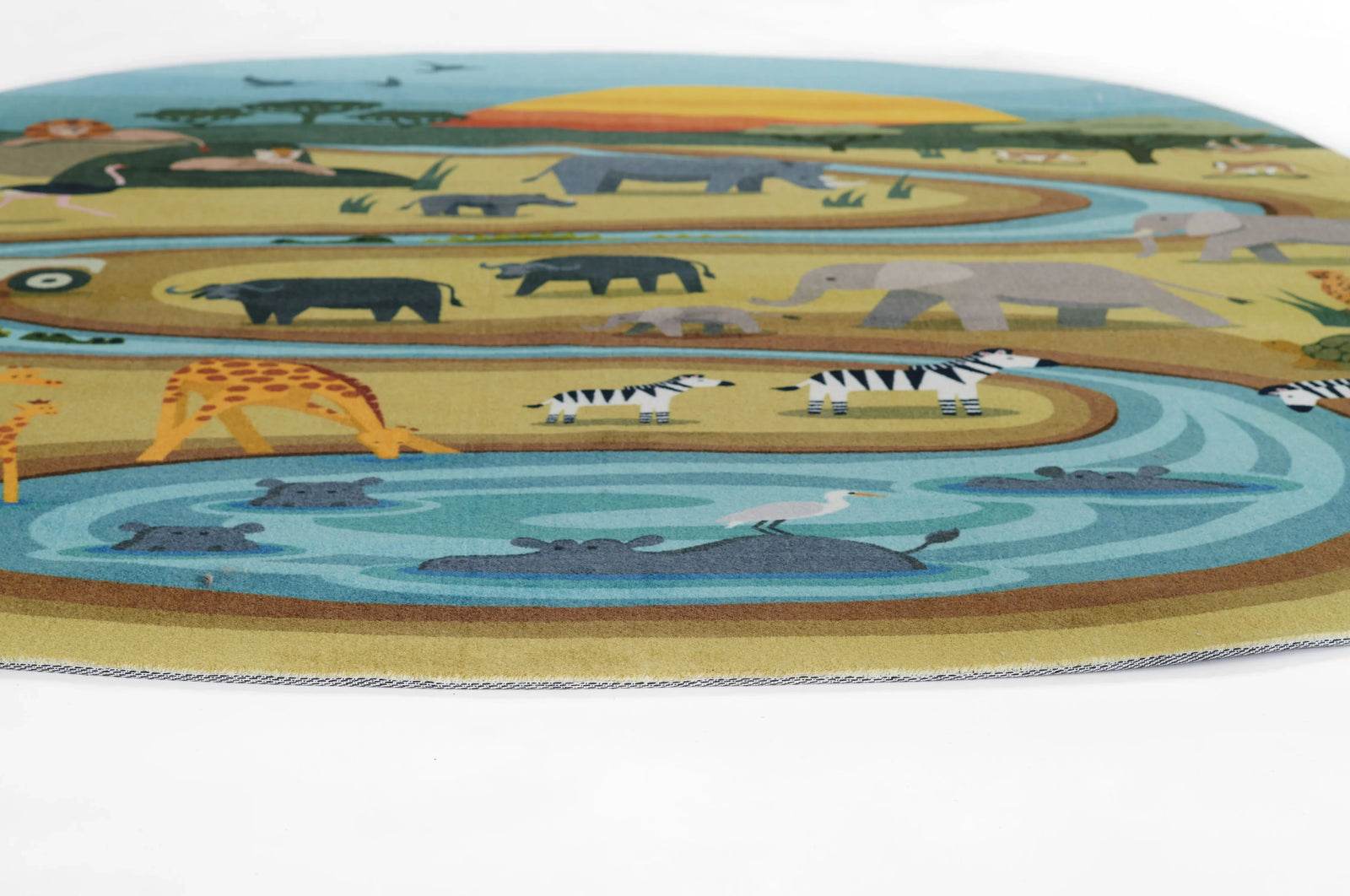 American Home Furniture Momeni Playground Safari Rug