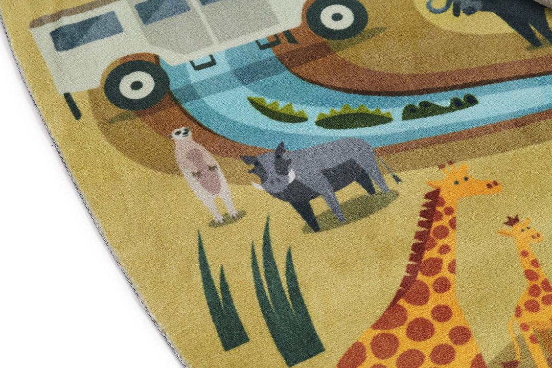 American Home Furniture Momeni Playground Safari Rug