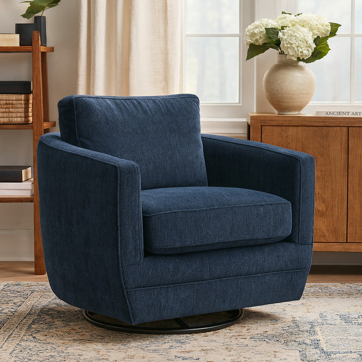 Baltimo Swivel Glider - Peacock Blue