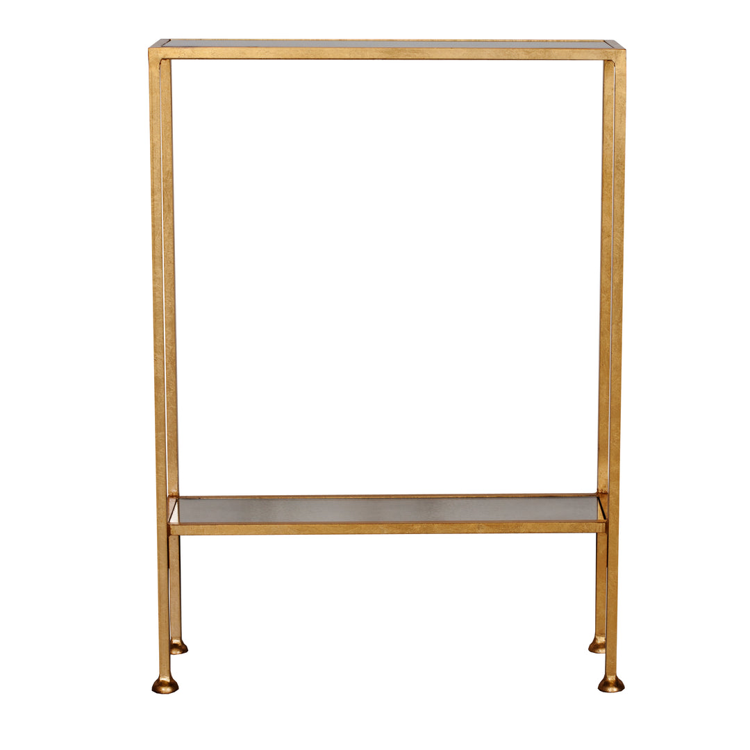 Sm Gold Lf Shelf W Mir  - PORTER 1