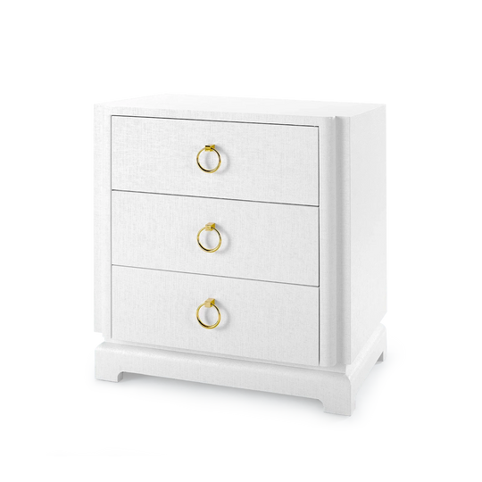 Pavel 3-Drawer Side Table