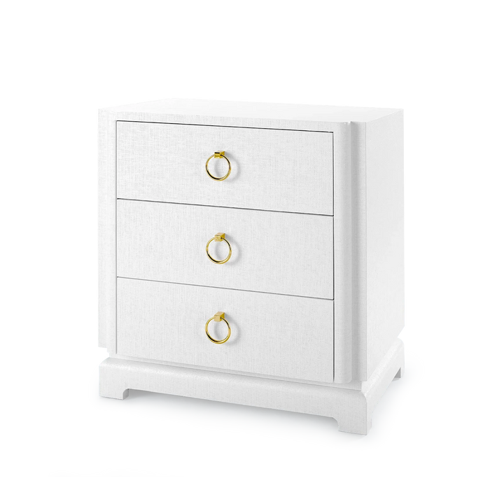 Pavel 3-Drawer Side Table