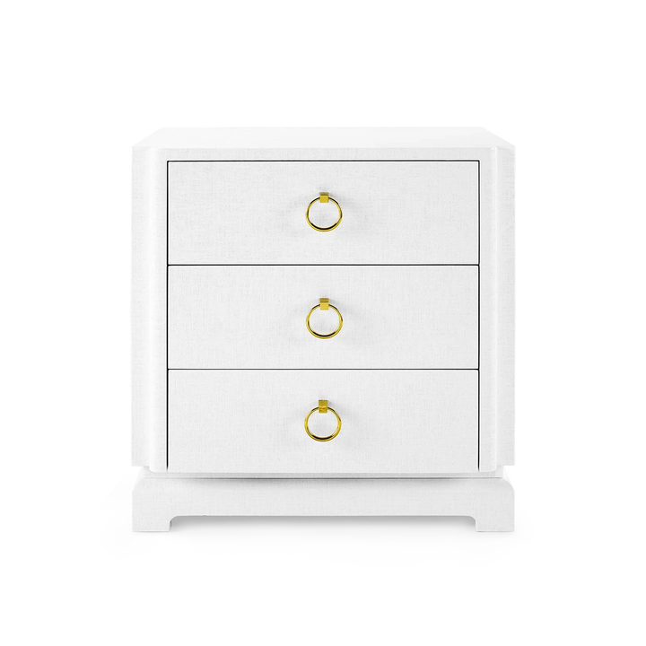 Pavel 3-Drawer Side Table