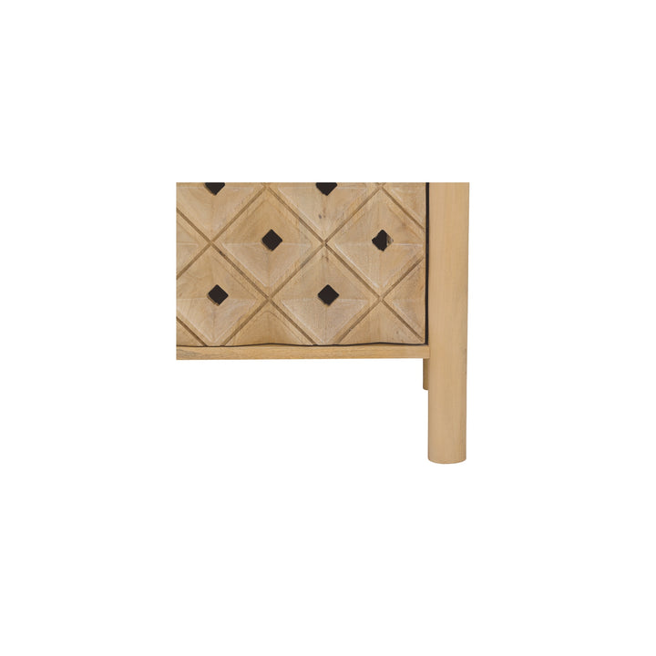 American Home Furniture Moe's Home Collection Fulton 4 Door Sideboard