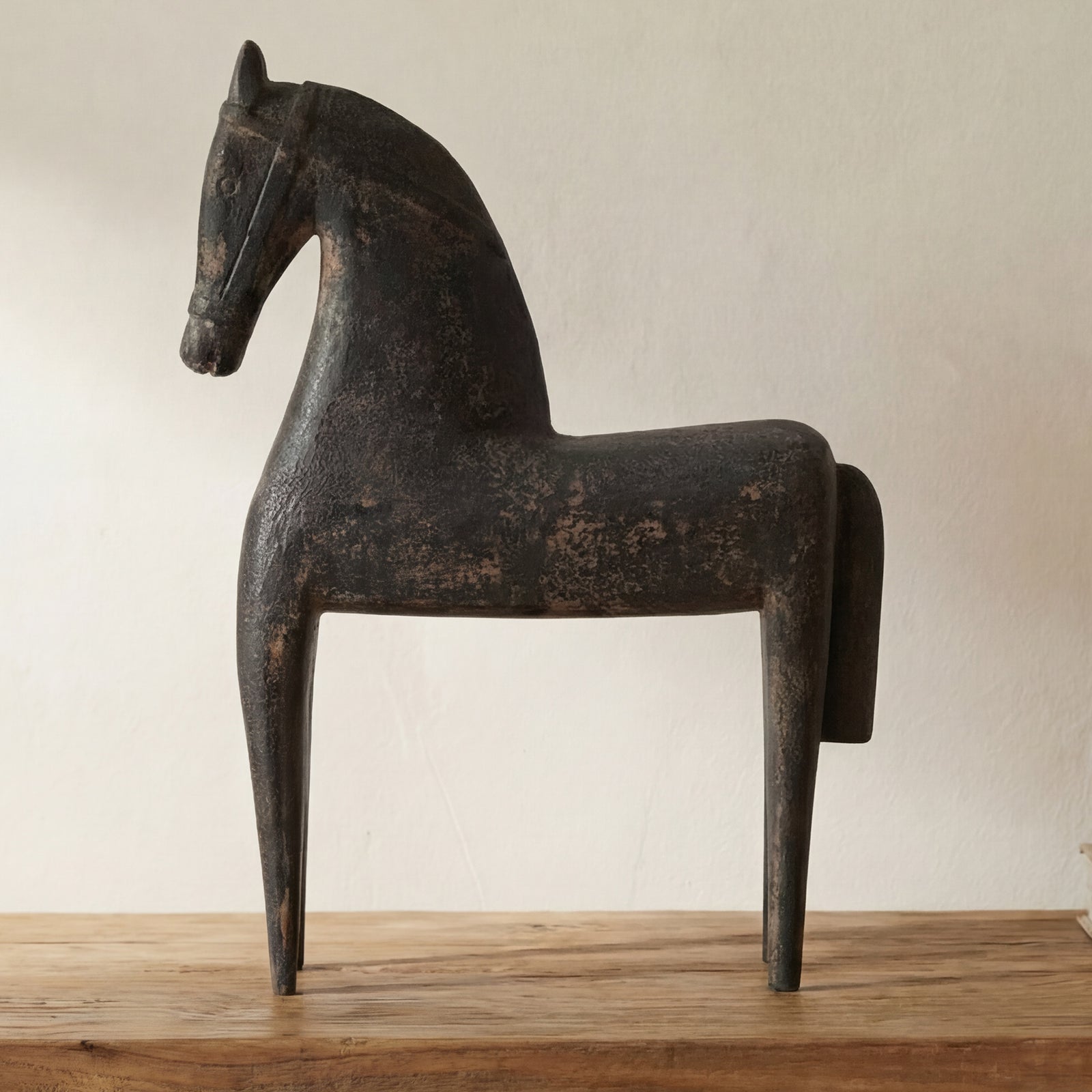 Gallant Wooden Sculpture