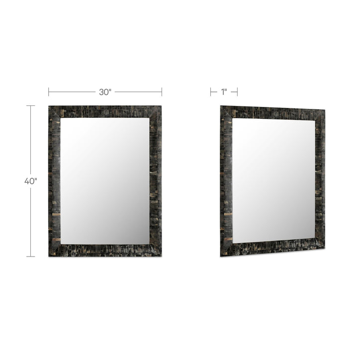 Avis Horn Inlay Mirror