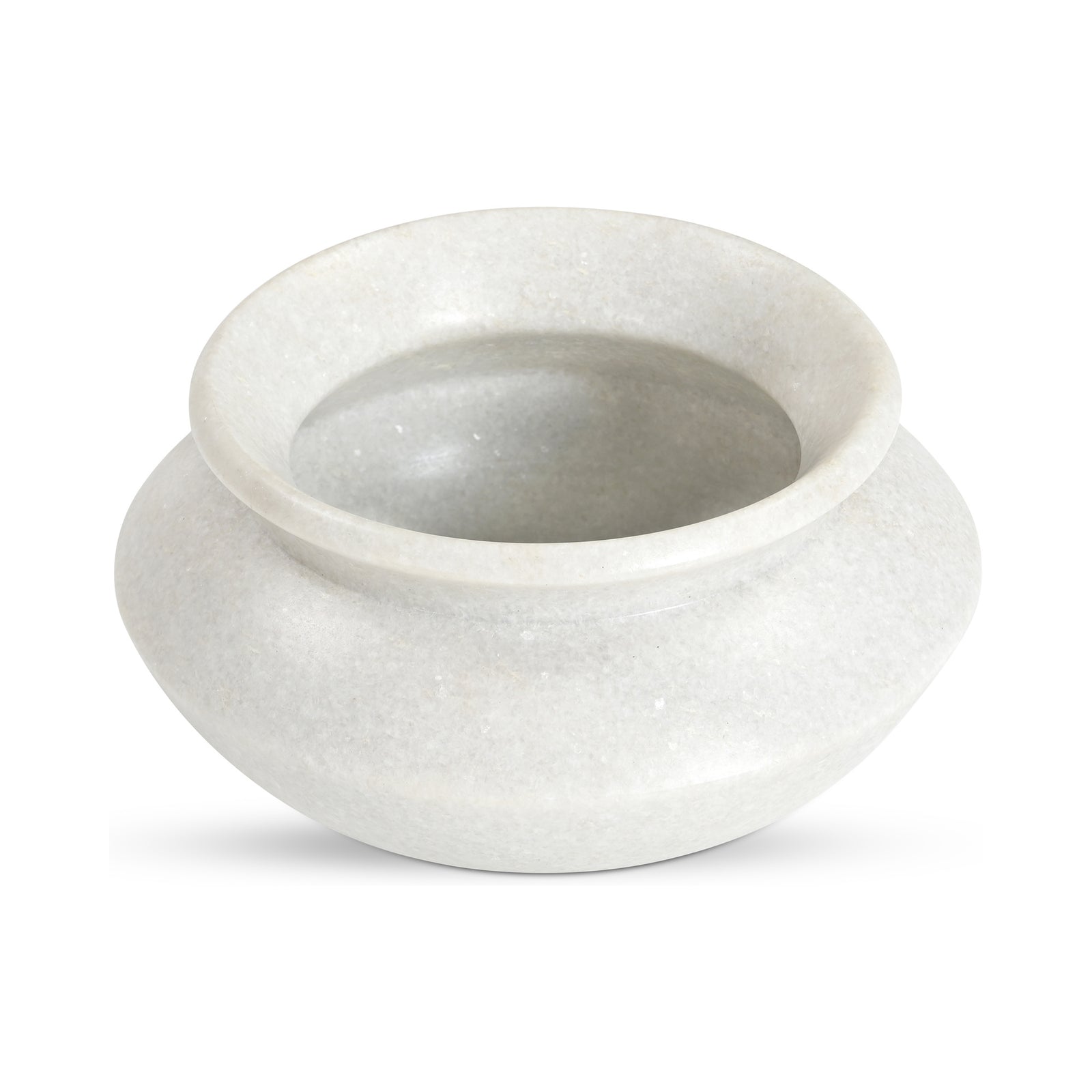 Romano Vessel White Marble