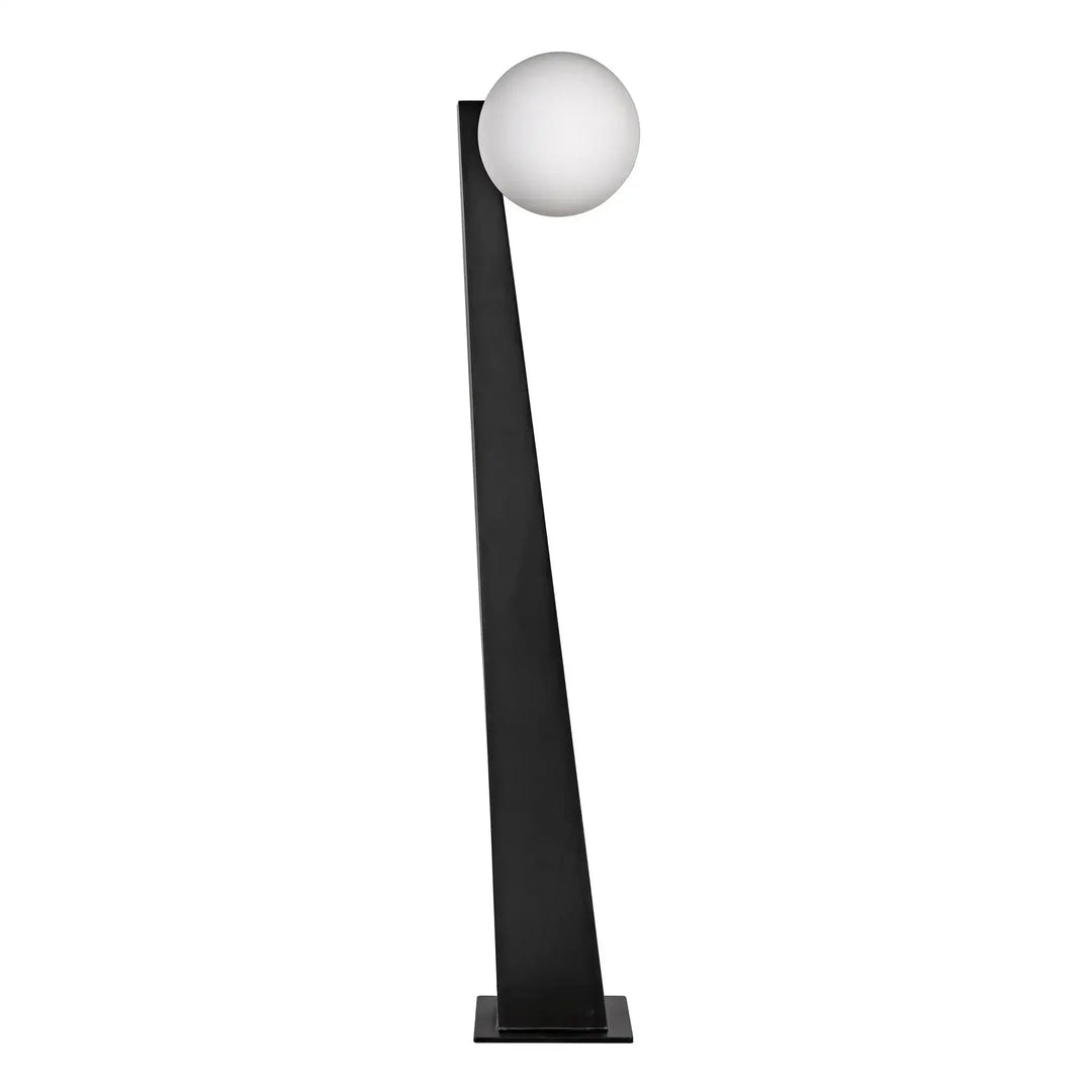 Roy Floor Lamp, Black Metal - AmericanHomeFurniture
