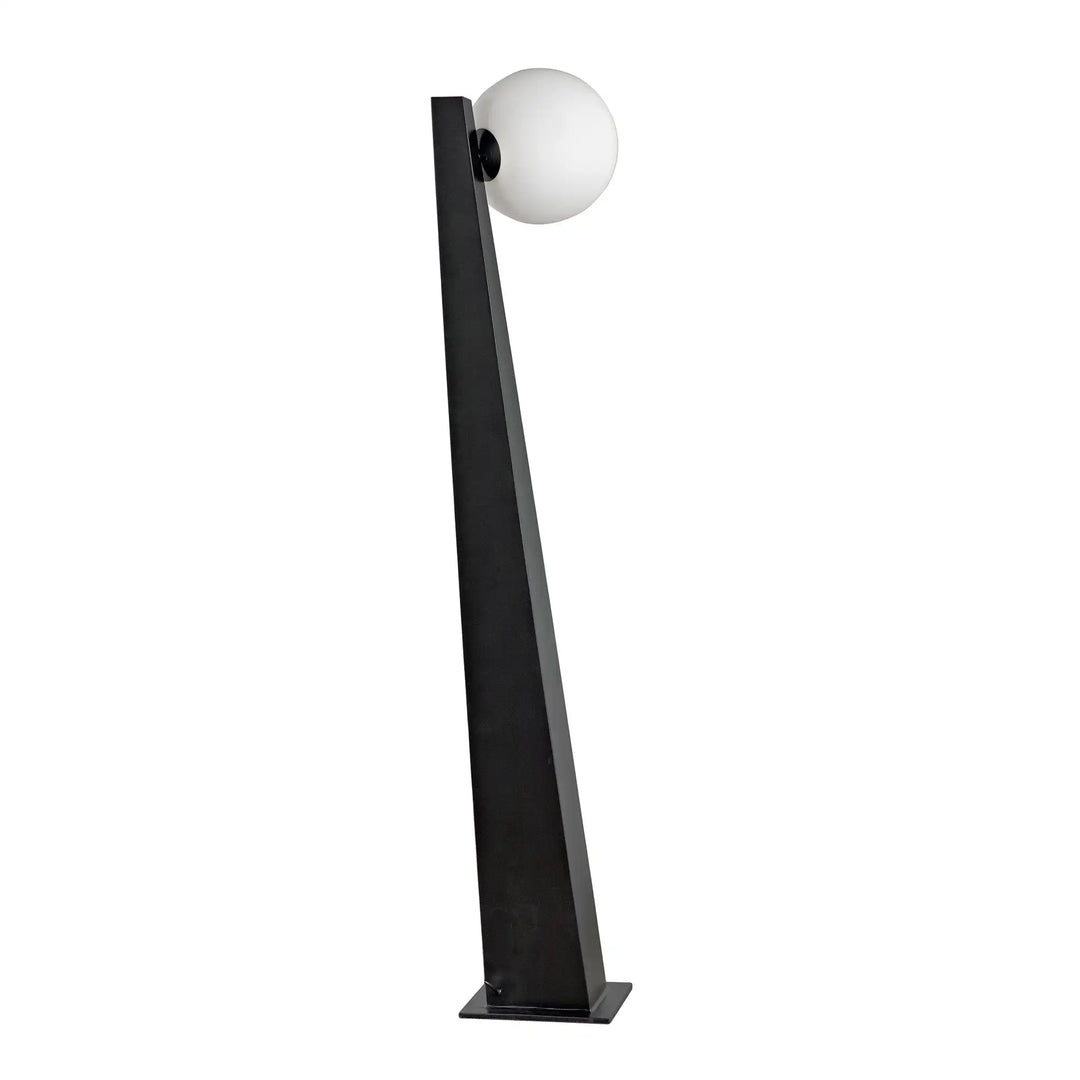 Roy Floor Lamp, Black Metal