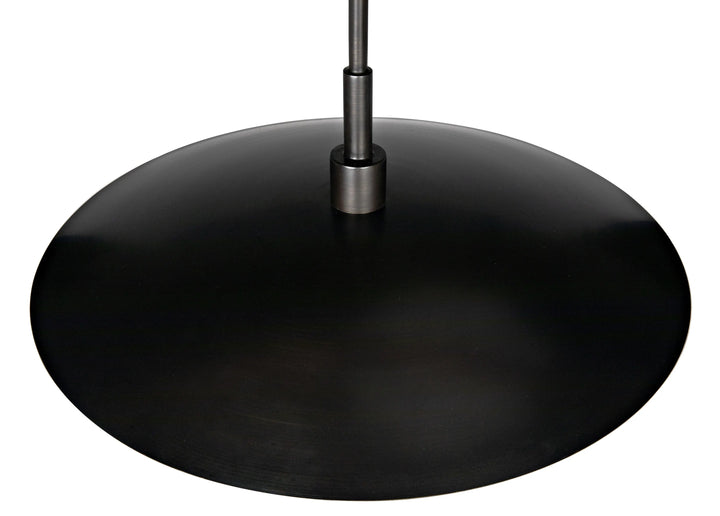 American Home Furniture | Noir - Anton Pendant, Metal with Aged Brass Finish