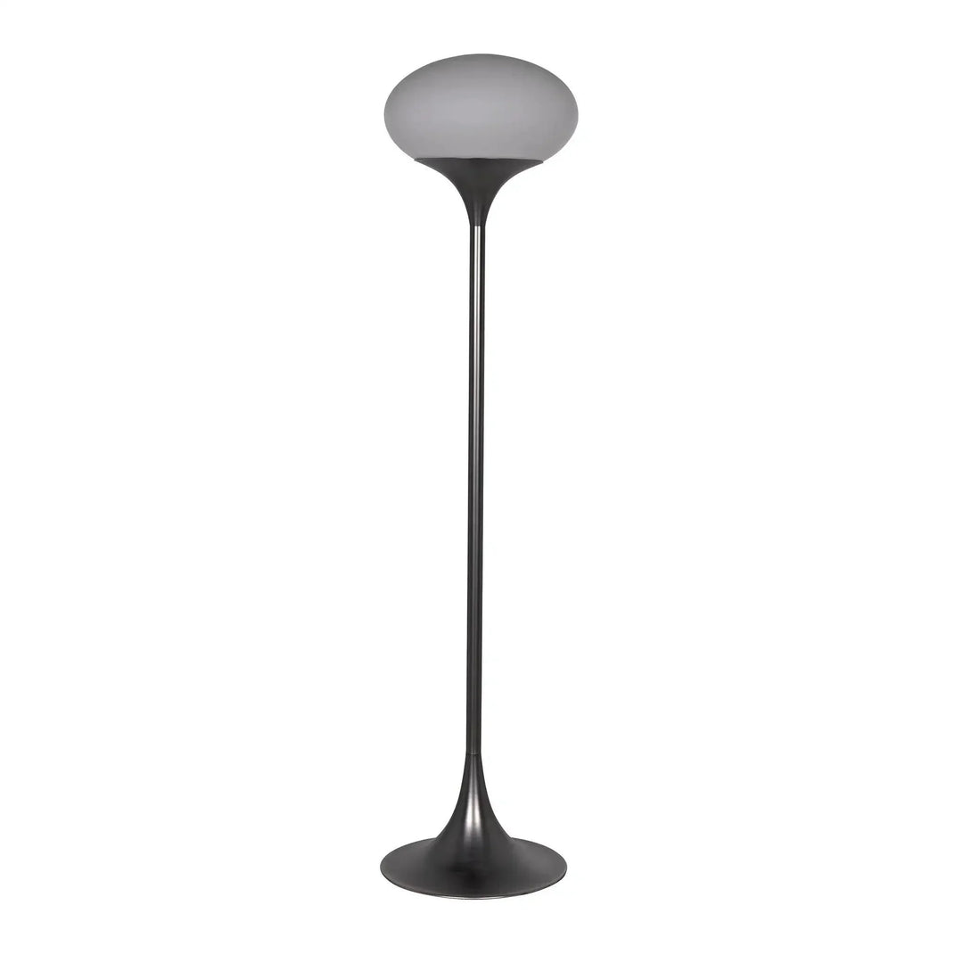 Drop Floor Lamp, Gun Metal Finish - AmericanHomeFurniture