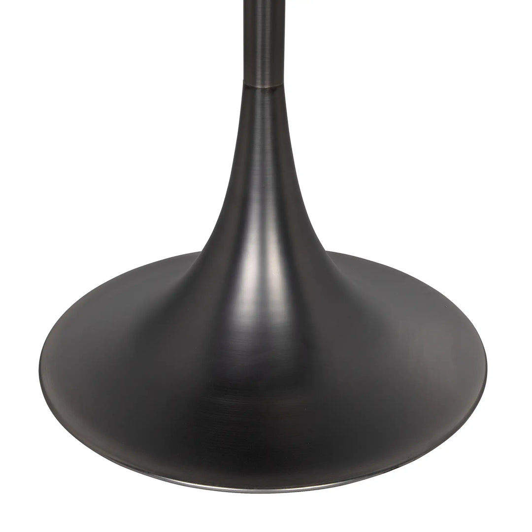 Drop Floor Lamp, Gun Metal Finish