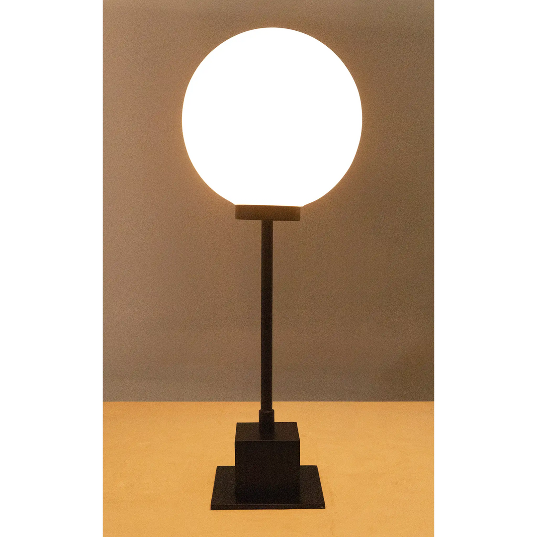 American Home Furniture | Noir - Mond Table Lamp, Black Steel