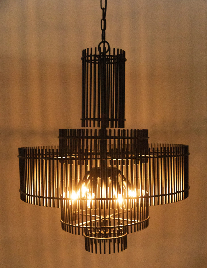 American Home Furniture | Noir - Ghost Chandelier