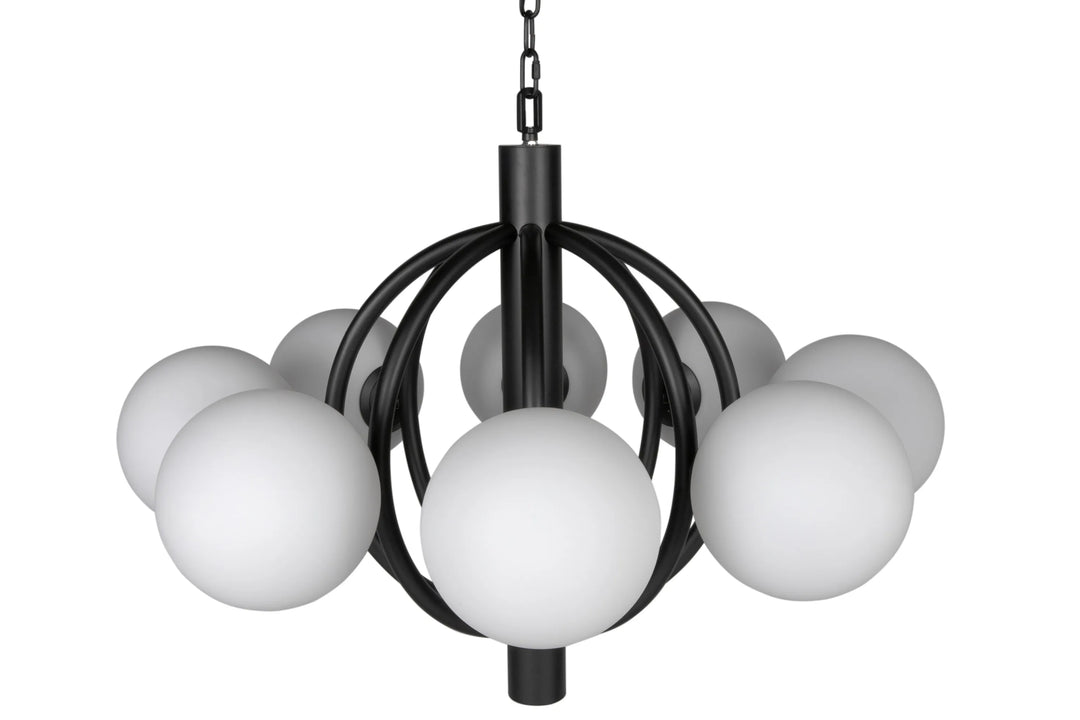 American Home Furniture | Noir - Carousel Chandelier