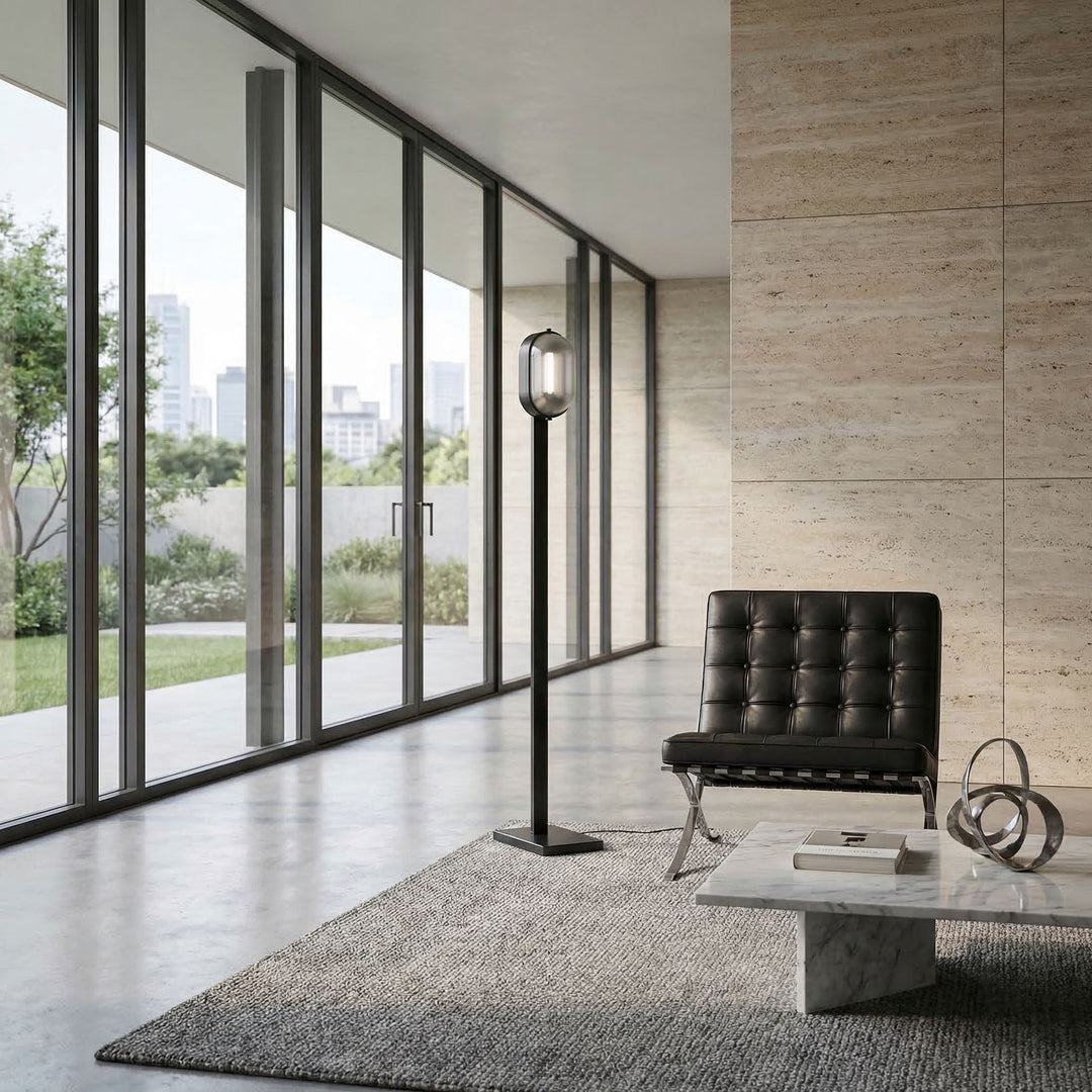 Noir - Subway Floor Lamp - PZ045MTB