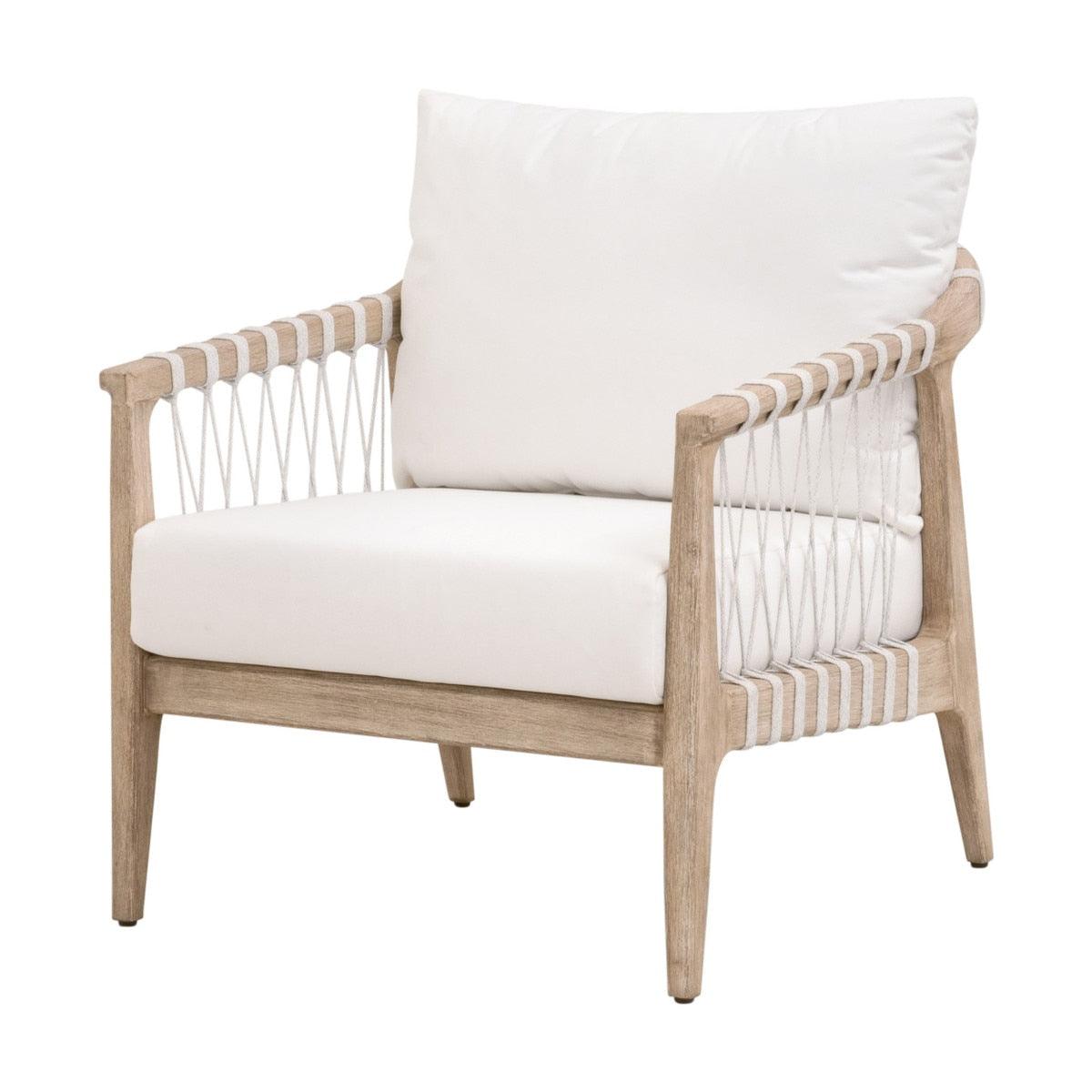 Essentials For Living - Pacific Club Chair - 6801.WHT/LPPRL/NG | American Home Furniture
