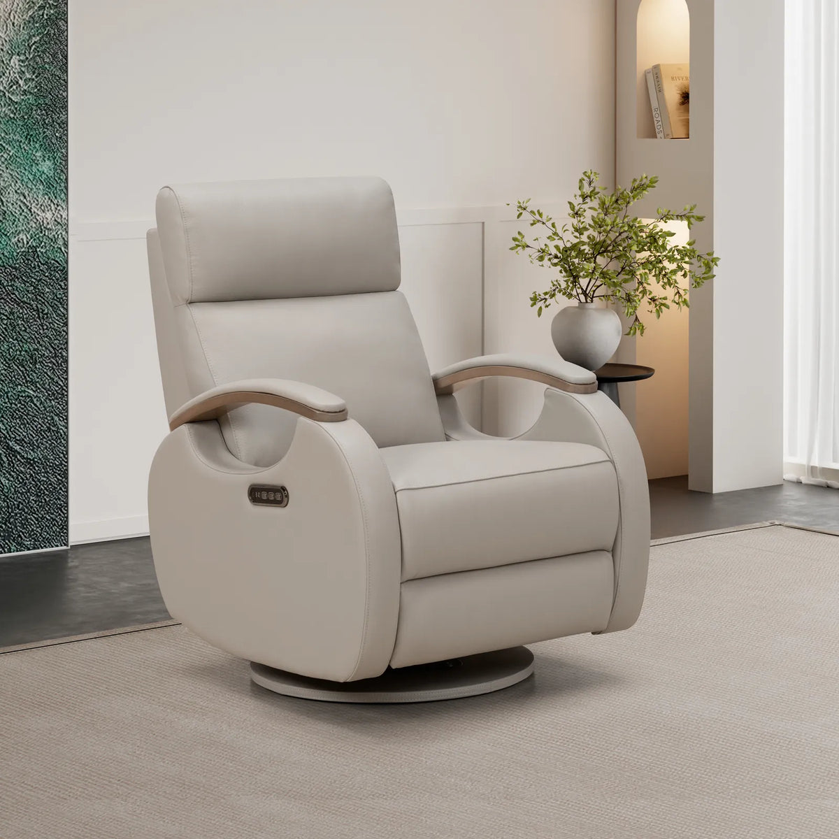 Pratt Power Swivel Glider Recliner