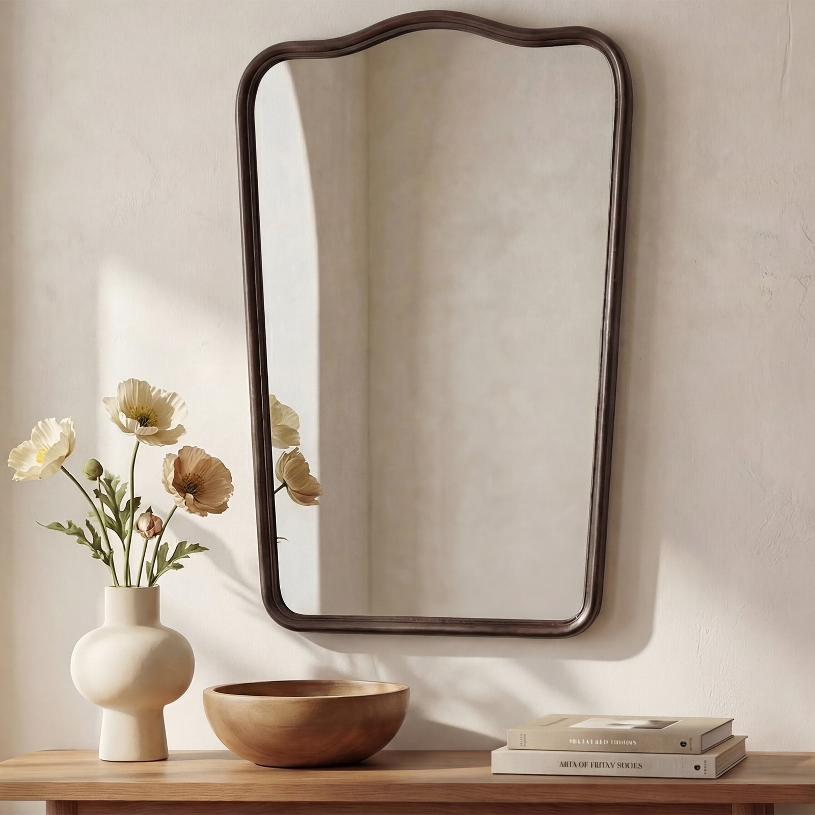 American Home Furniture Moe's Home Collection Keyes Mirror Blackened
