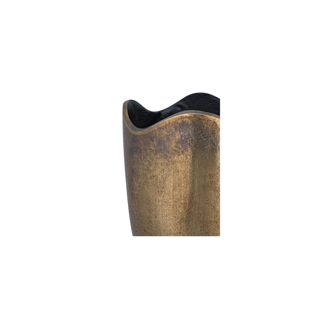 Athena Cast Aluminum Vase