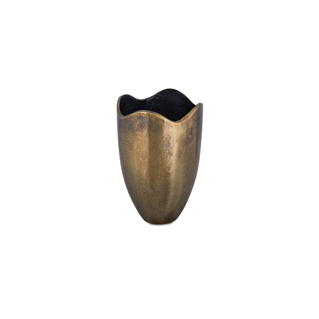 Athena Cast Aluminum Vase