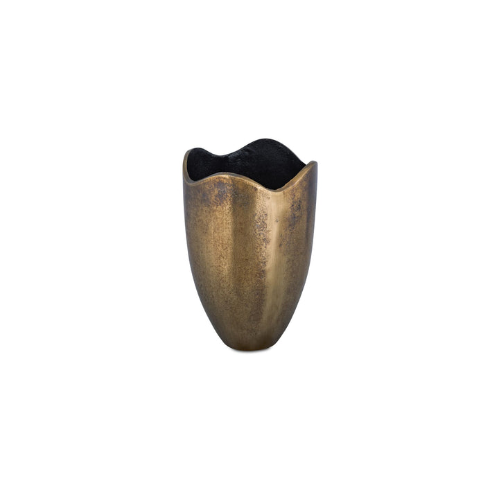 Athena Cast Aluminum Vase
