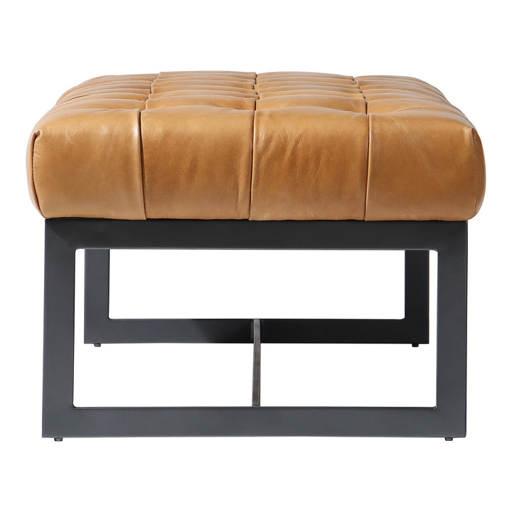 Moe's Home Collection - Wyatt Leather Bench Tan - QN-1002-40 | American Home Furniture