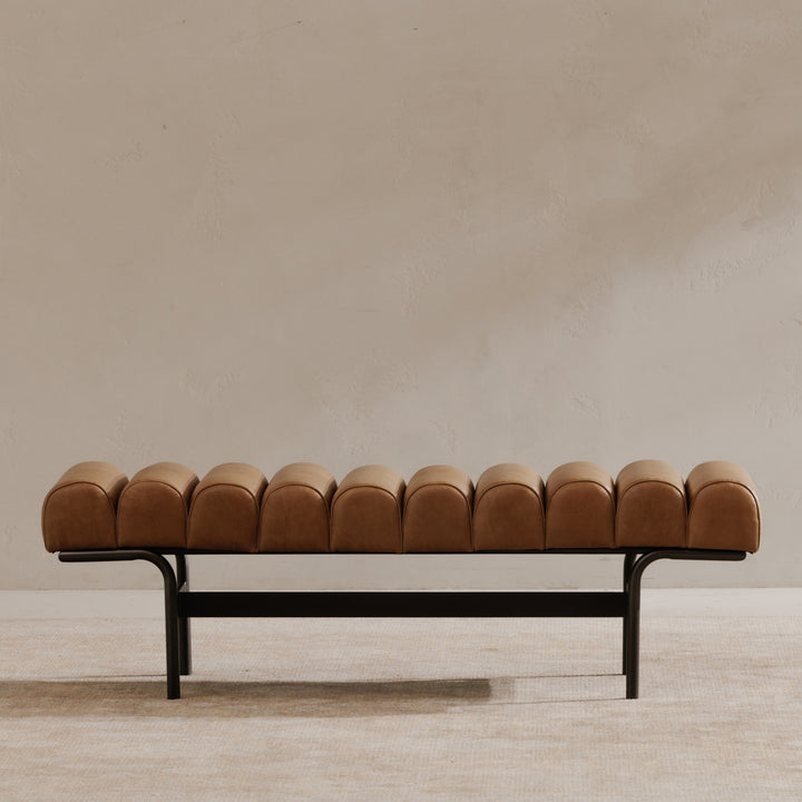 Moe's Home Collection - Harrison Bench Tan - QN-1031-03 | American Home Furniture