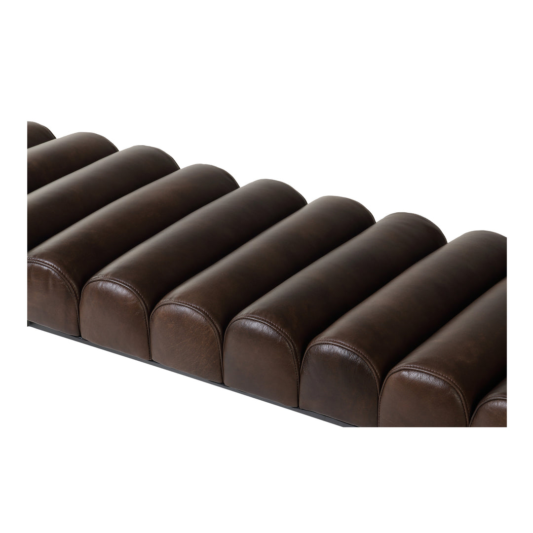 Moe's Home Collection - Harrison Bench Dark Brown - QN-1031-20 | American Home Furniture