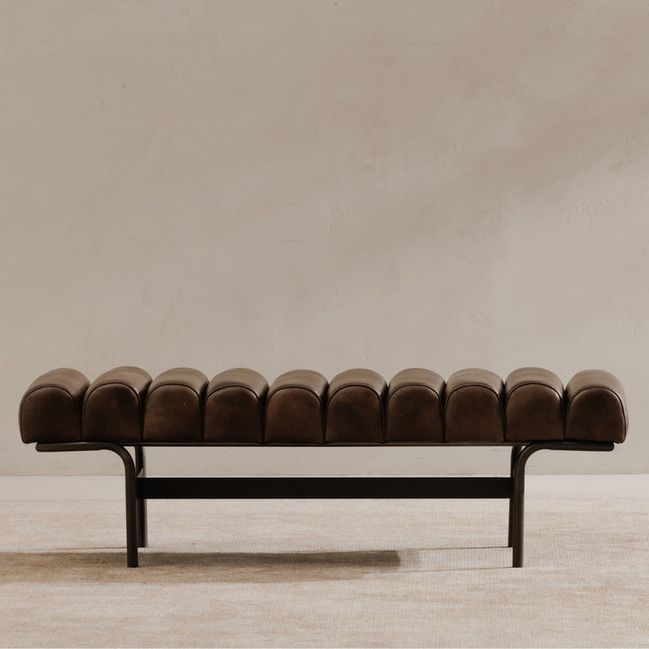 Moe's Home Collection - Harrison Bench Dark Brown - QN-1031-20 | American Home Furniture