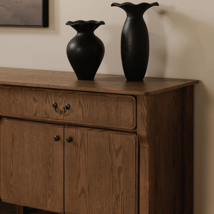 Moe's Home Collection - Caroline Sideboard Warm Brown - QO-1016-03 | American Home Furniture