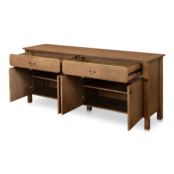 Moe's Home Collection - Caroline Sideboard Warm Brown - QO-1016-03 | American Home Furniture