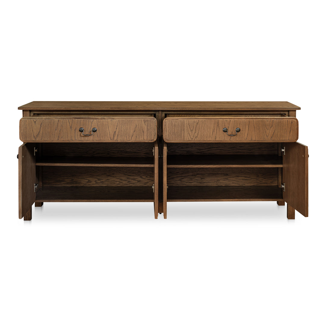 Moe's Home Collection - Caroline Sideboard Warm Brown - QO-1016-03 | American Home Furniture