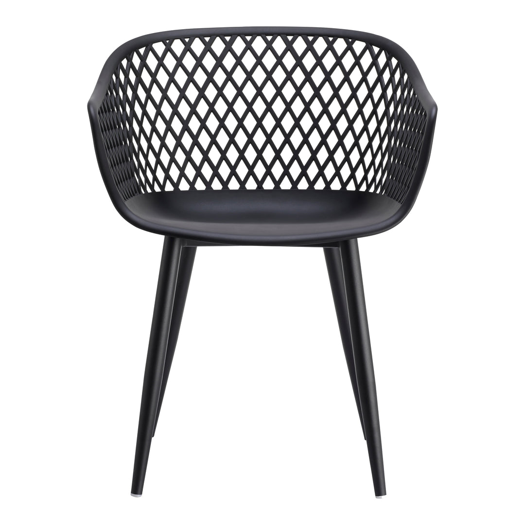 Moe's Home Collection - Piazza Outdoor Chair Black - Set Of Two - QX-1001-02 | American Home Furniture