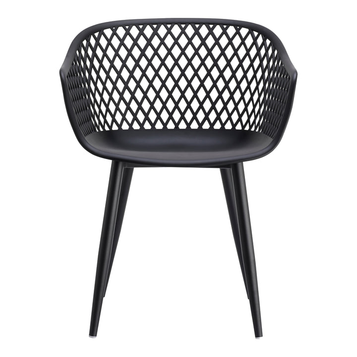 Moe's Home Collection - Piazza Outdoor Chair Black - Set Of Two - QX-1001-02 | American Home Furniture