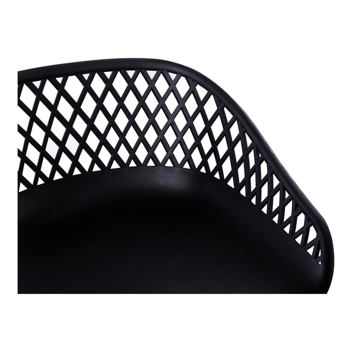 Moe's Home Collection - Piazza Outdoor Barstool Black - Set Of Two - QX-1004-02 | American Home Furniture