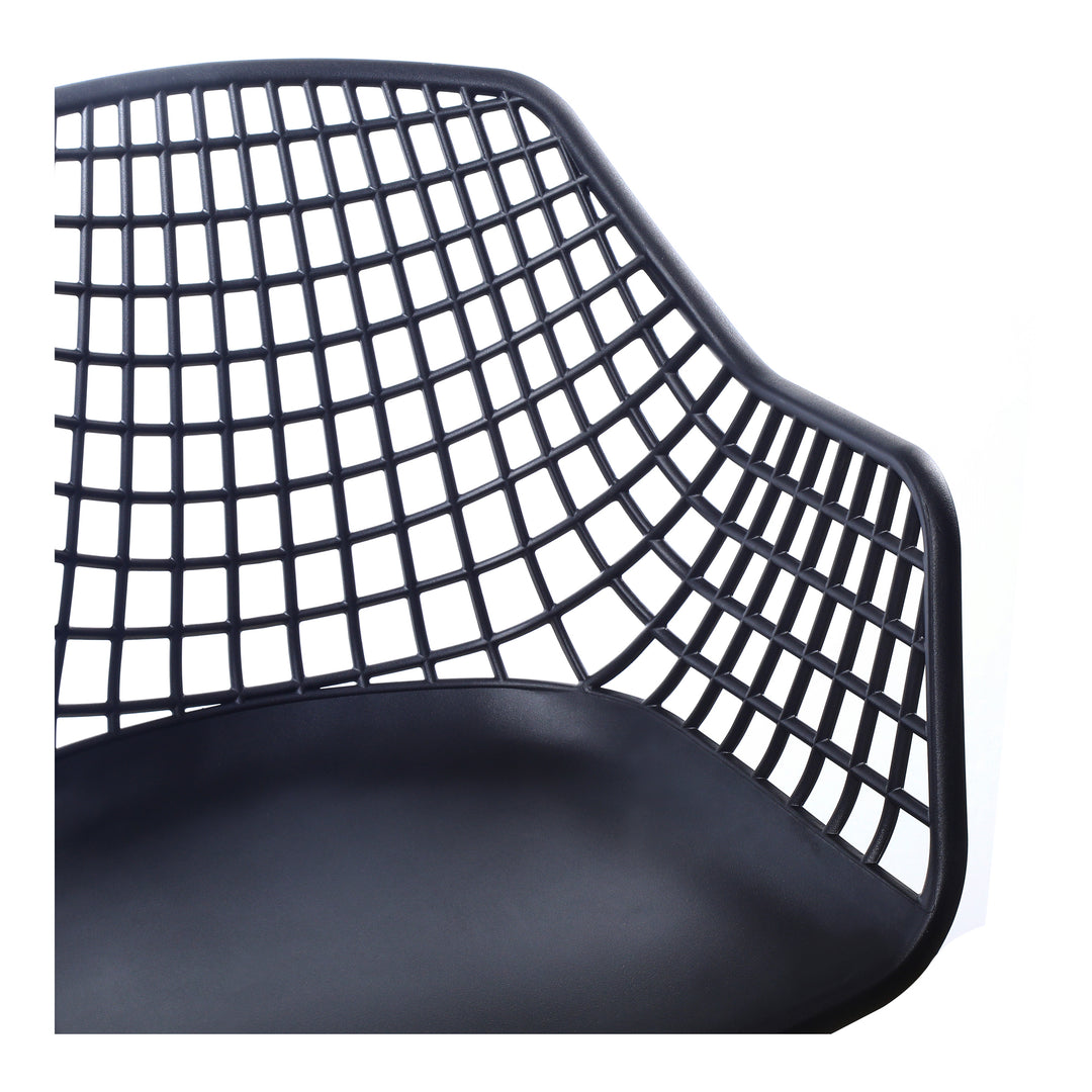 Moe's Home Collection - Honolulu Chair Black - Set Of Two - QX-1007-02 | American Home Furniture