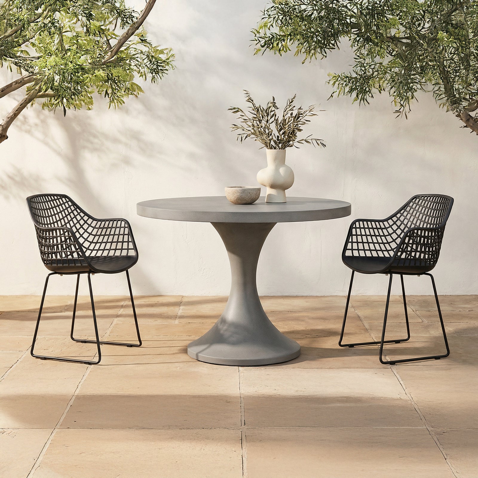Moe's Home Collection - Honolulu Chair Black - Set Of Two - QX-1007-02 | American Home Furniture
