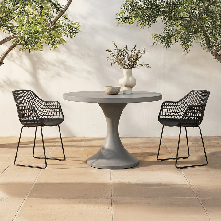 Moe's Home Collection - Honolulu Chair Black - Set Of Two - QX-1007-02 | American Home Furniture