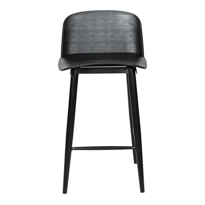 Moe's Home Collection - Looey Counter Stool Black - Set Of Two - QX-1008-02 | American Home Furniture