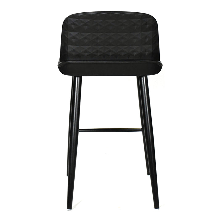 Moe's Home Collection - Looey Counter Stool Black - Set Of Two - QX-1008-02 | American Home Furniture