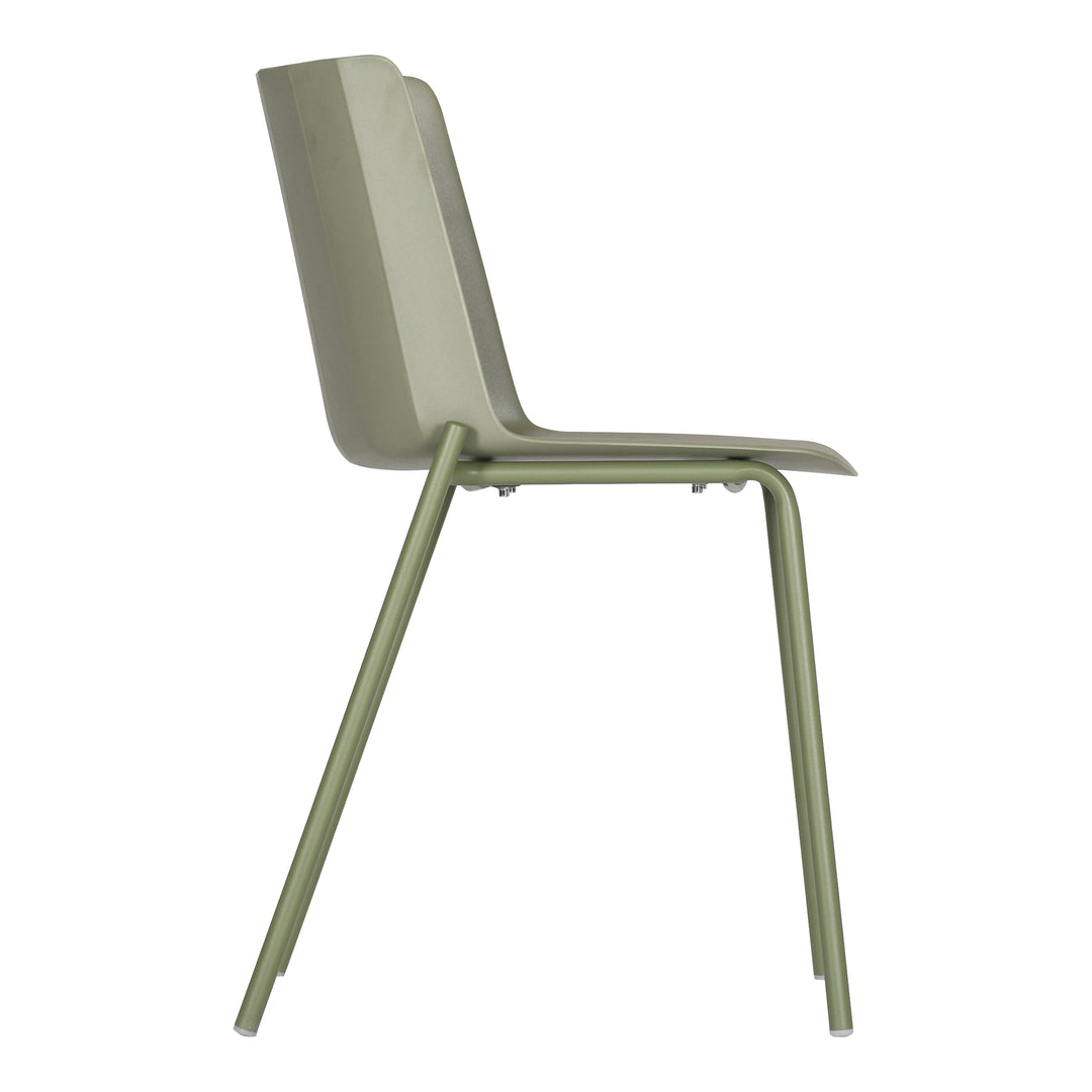 Moe's Home Collection - Silla Outdoor Dining Chair Sage Green - Set Of Two - QX-1010-16 | American Home Furniture