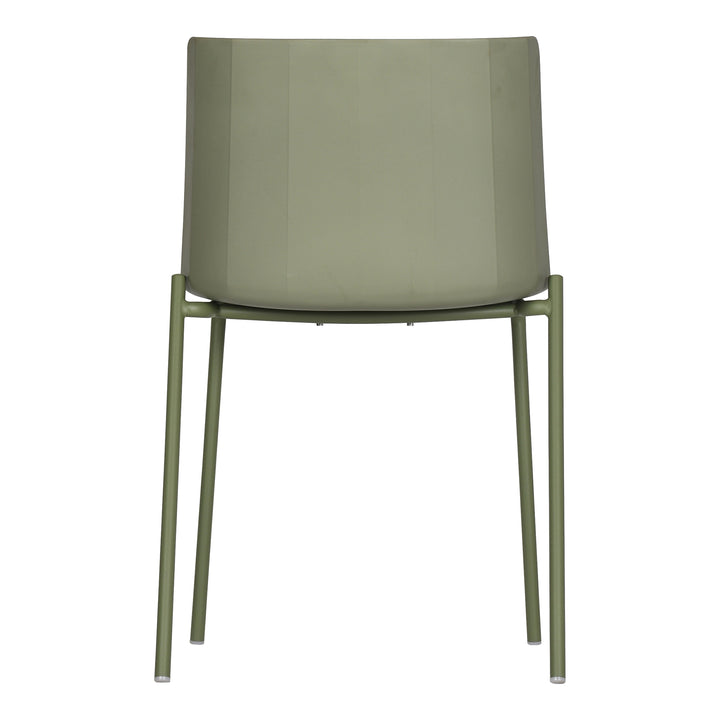 Moe's Home Collection - Silla Outdoor Dining Chair Sage Green - Set Of Two - QX-1010-16 | American Home Furniture