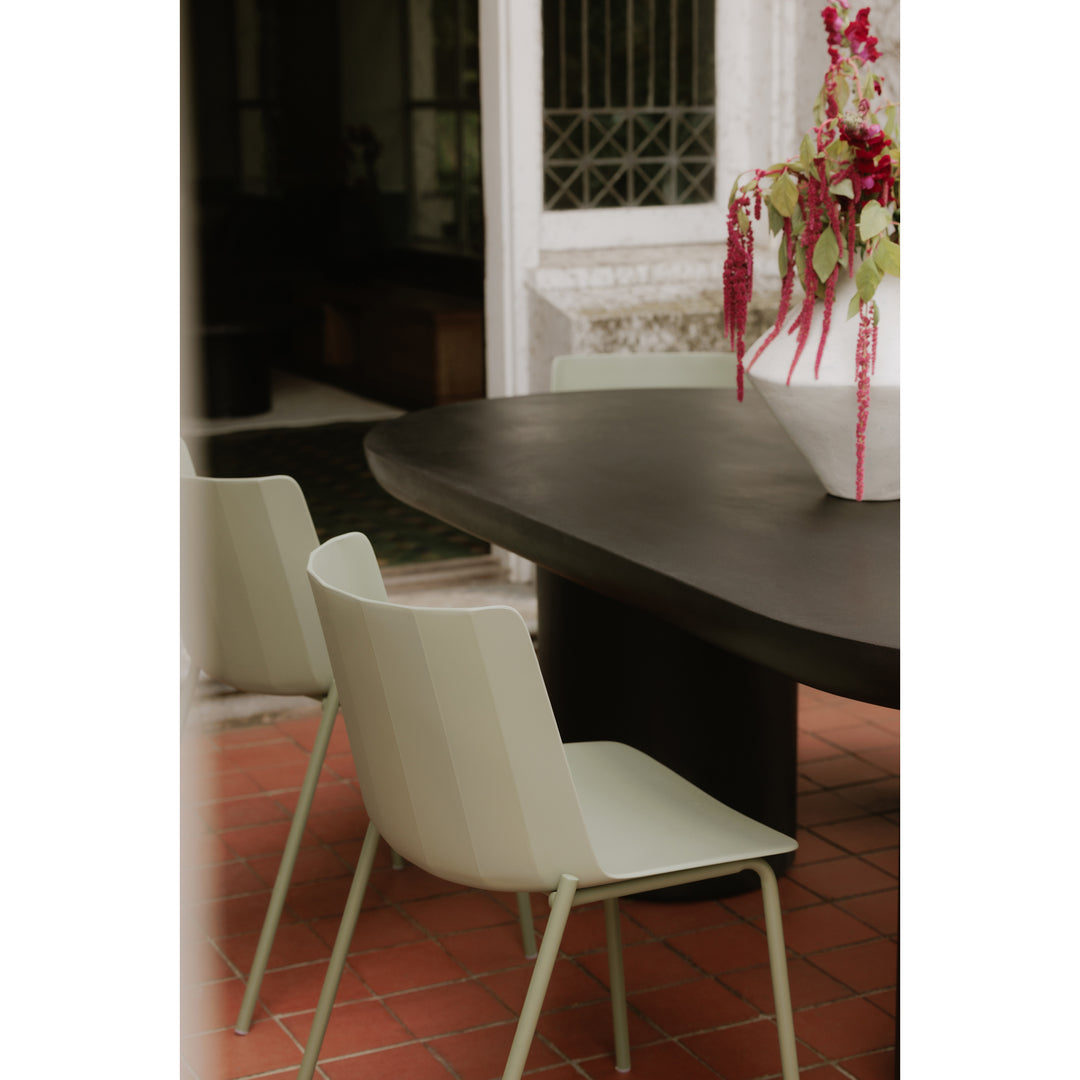 Moe's Home Collection - Silla Outdoor Dining Chair Sage Green - Set Of Two - QX-1010-16 | American Home Furniture